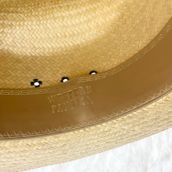 Western Panama Cowboy Hat - Picture 9 of 13